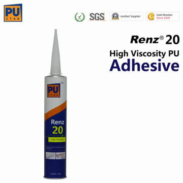 Sin sellador solvente de poliuretano (PU) para la instalación de parabrisas y laterales de automóviles (Renz20)
